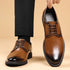 Men's Leather Casual Shoes for Formal Dress and Work Occasions